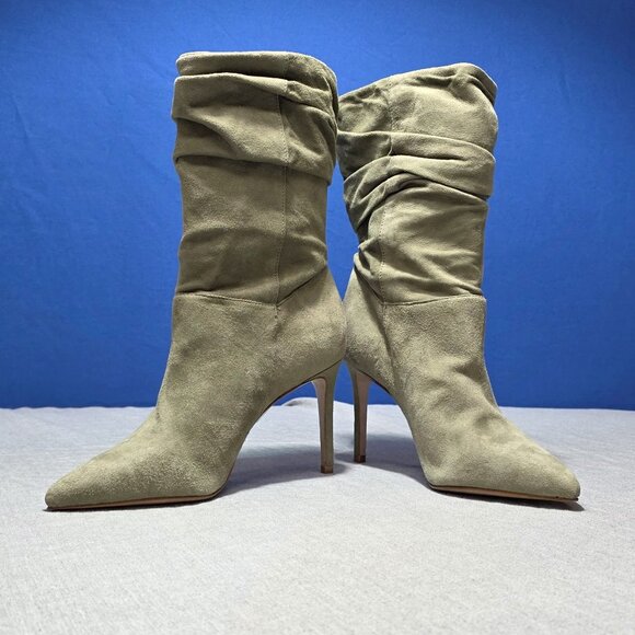 Schutz Ashlee Suede Slouchy Pointed Toe Stiletto - Picture 1 of 3
